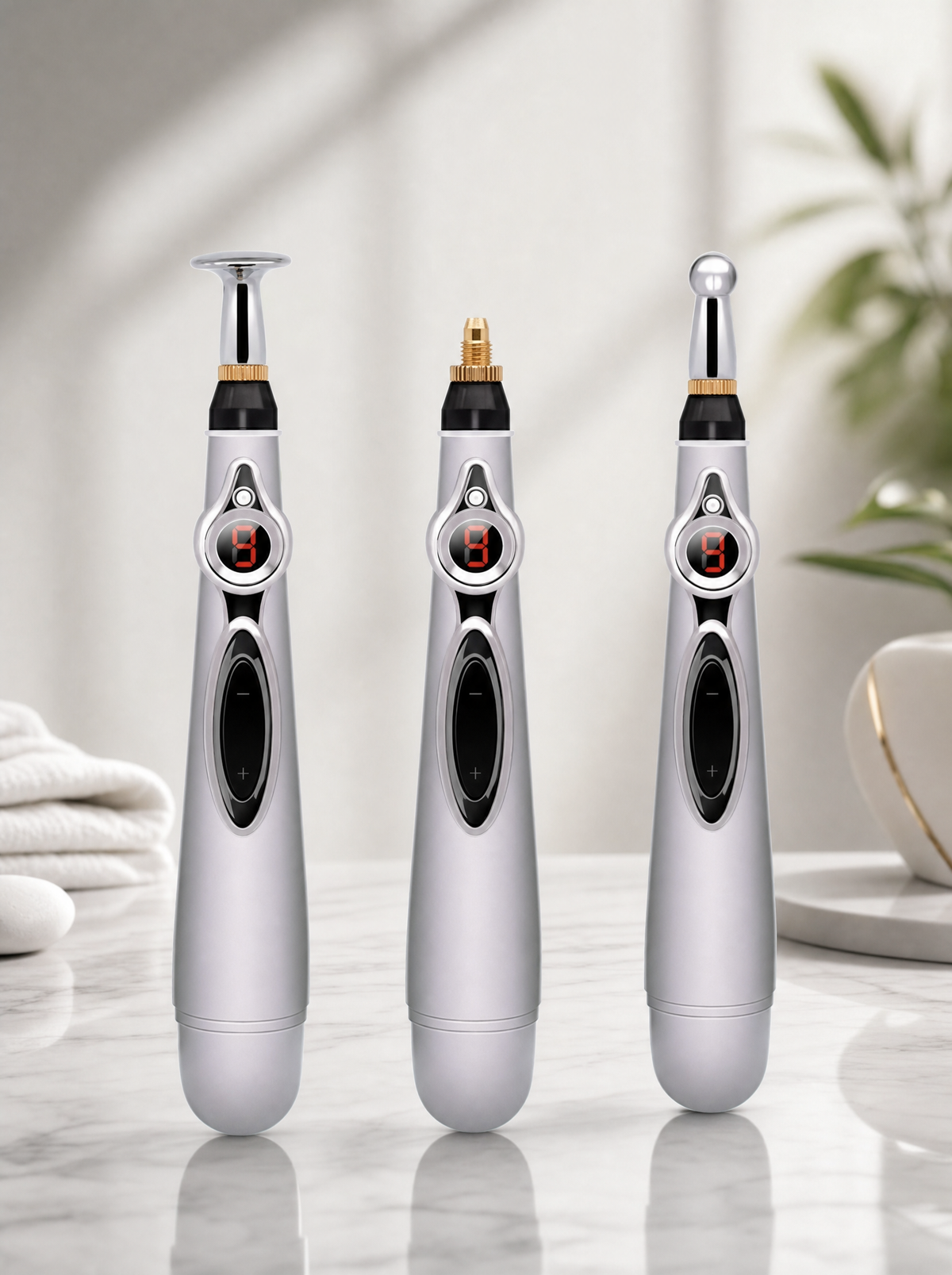 Electronic Acupuncture Pen, 3-In-1 Meridian Energy Pen for Pain Relief, Pain Relief Therapy, Electric Meridians Acupuncture Machine