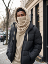 Windproof Fleece Balaclava — 4-in-1 Hat, Mask, Scarf & Earmuff