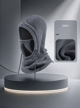 Windproof Fleece Balaclava — 4-in-1 Hat, Mask, Scarf & Earmuff